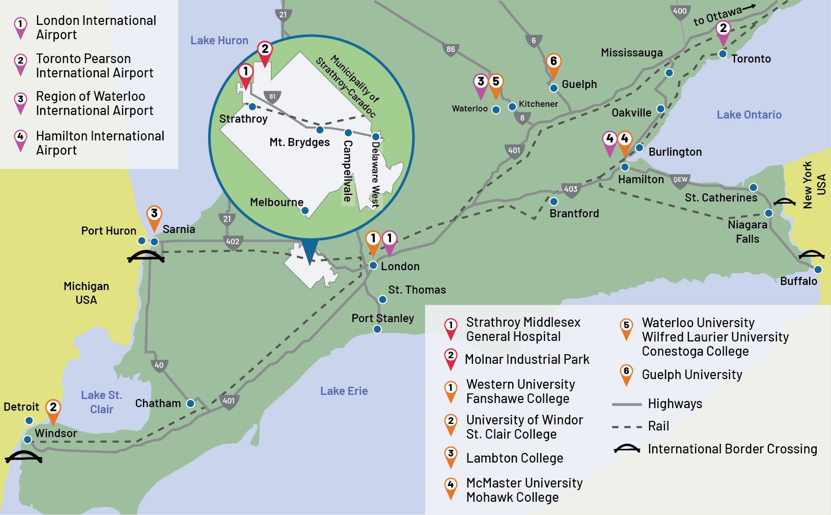 Strathroy-Caradoc Strategic Location